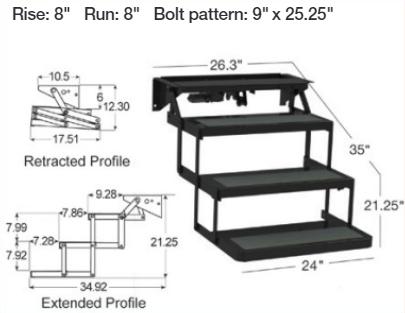 Lippert Components Electric and Manual Steps Article | highskyrvparts.com
